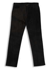 Suede 5 Pocket Pant Noir